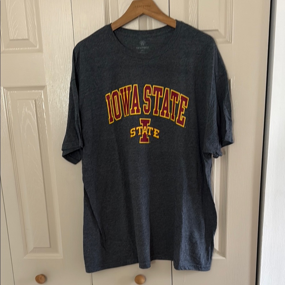 Gray Short Sleeve Iowa State Tee